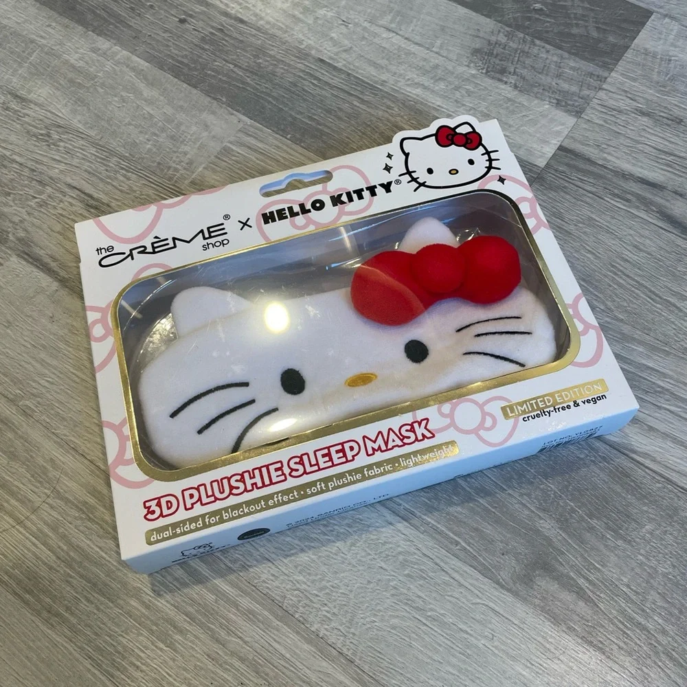 Hello Kitty Red Bow White Sleep Mask